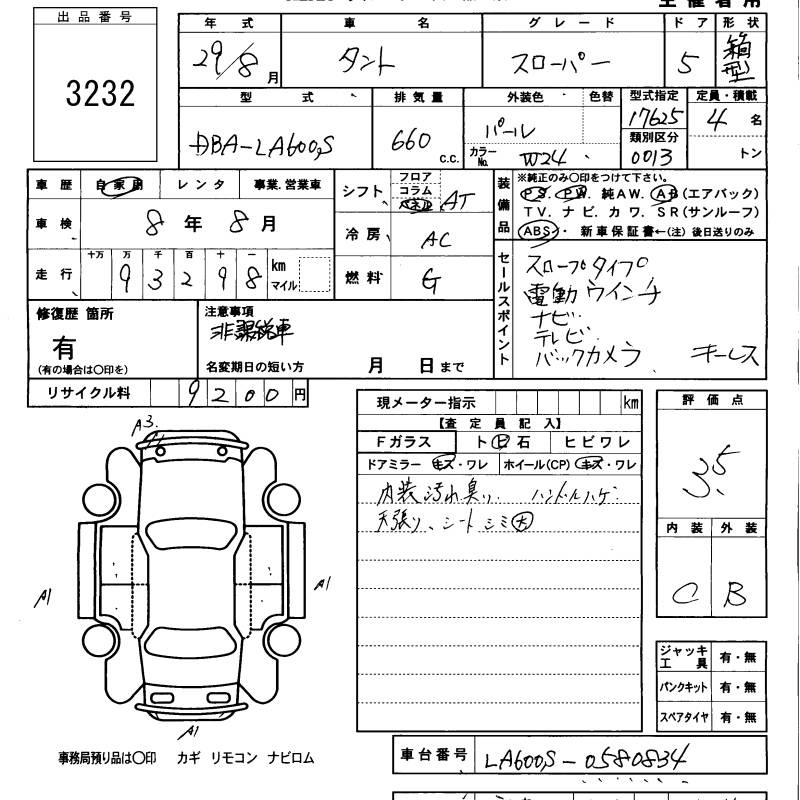 DAIHATSU TANTO