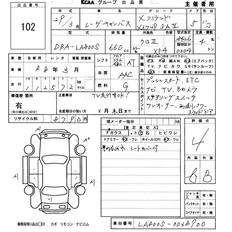 DAIHATSU MOVE CANBUS