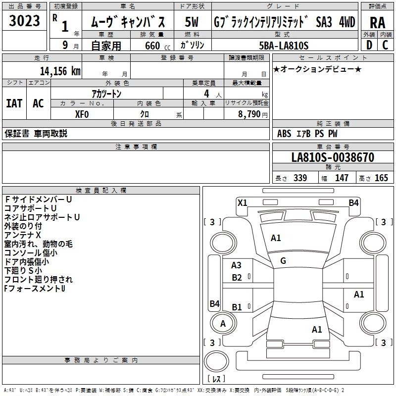 DAIHATSU MOVE CANBUS