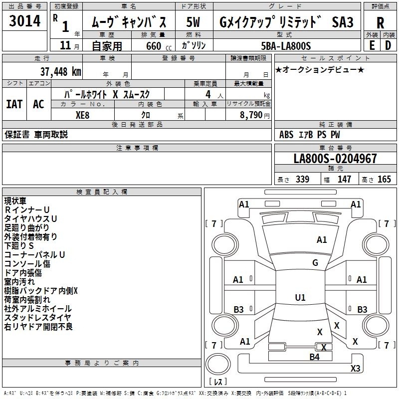 DAIHATSU MOVE CANBUS