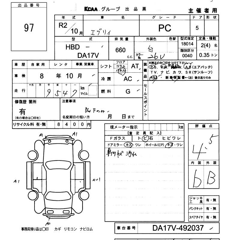 SUZUKI EVERY