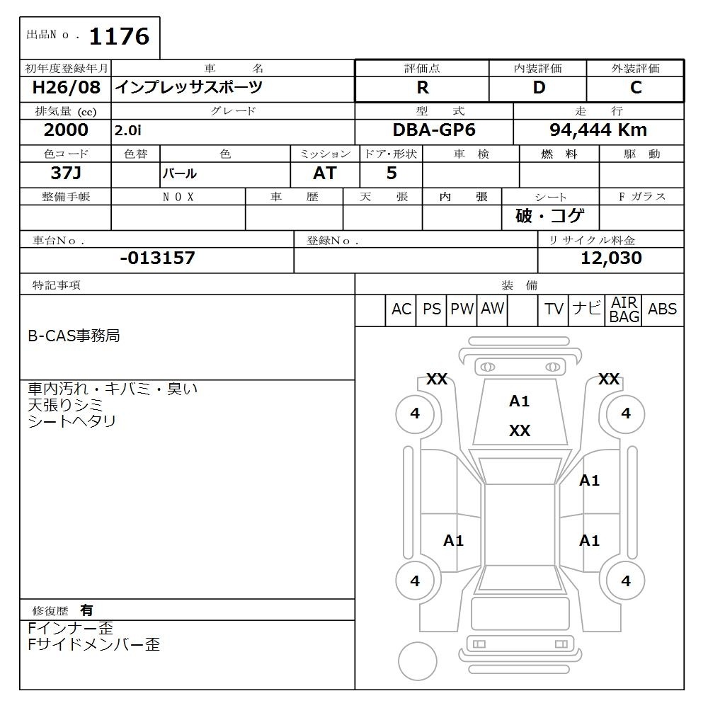 SUBARU IMPREZA