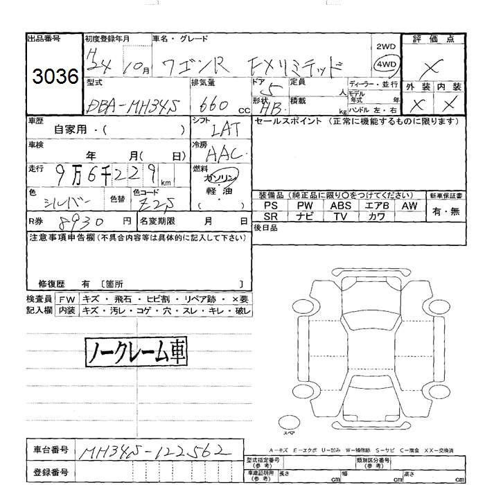 SUZUKI WAGON R