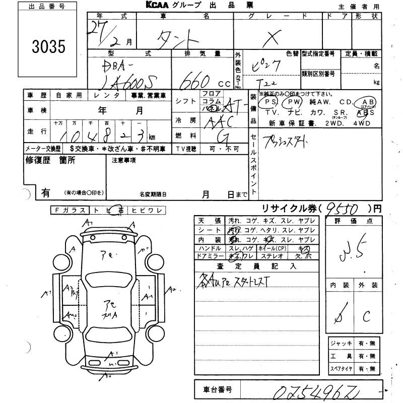DAIHATSU TANTO