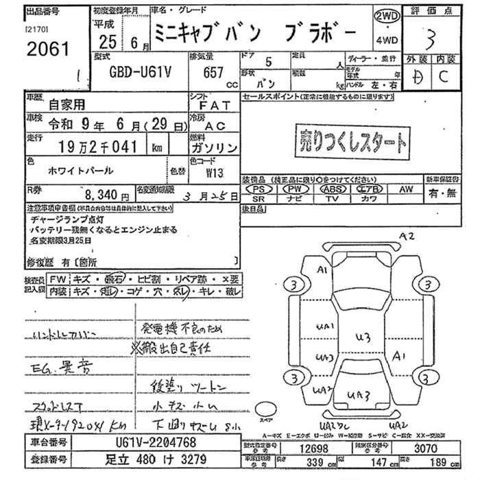 MITSUBISHI MINICAB