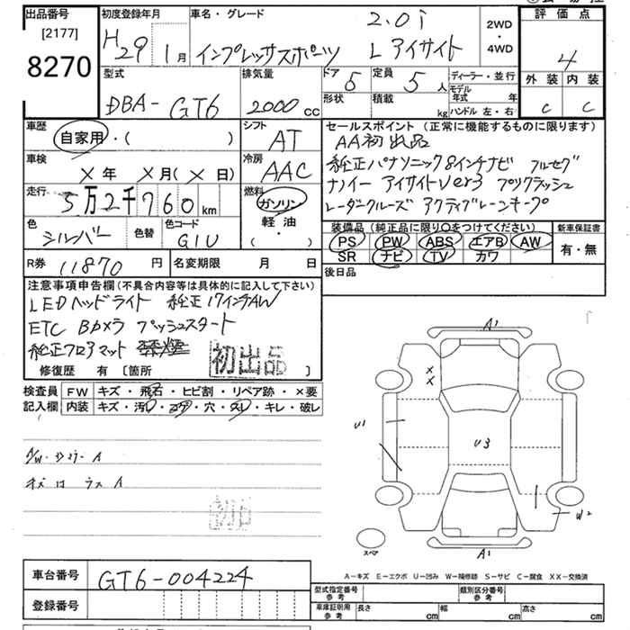 SUBARU IMPREZA