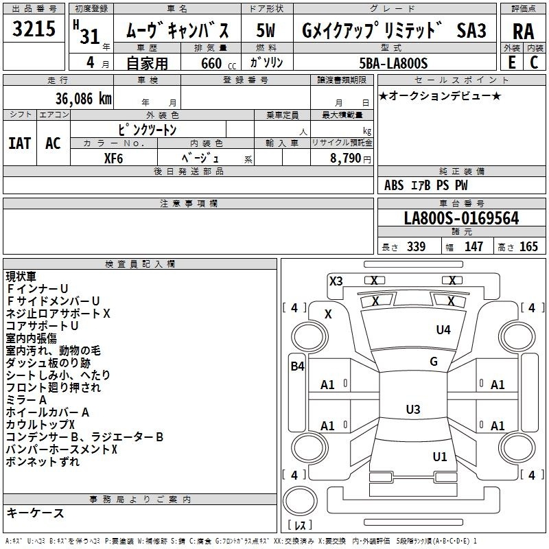 DAIHATSU MOVE CANBUS