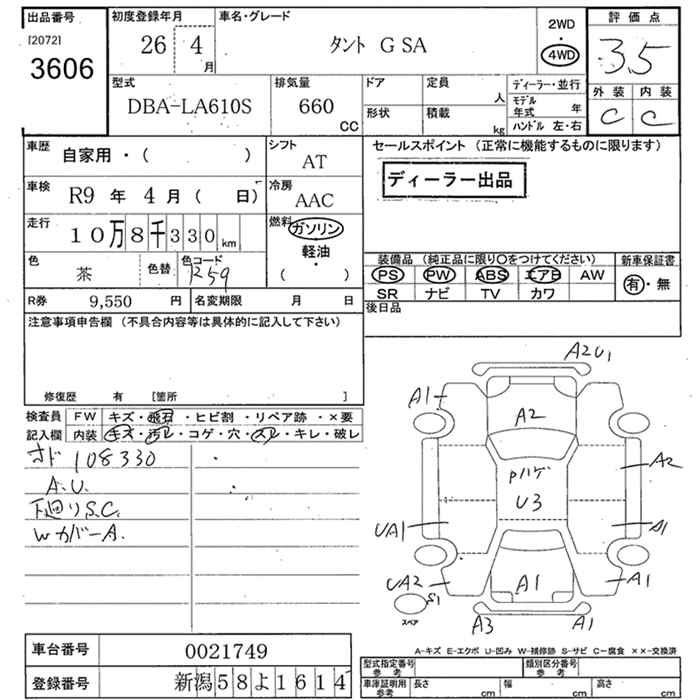 DAIHATSU TANTO