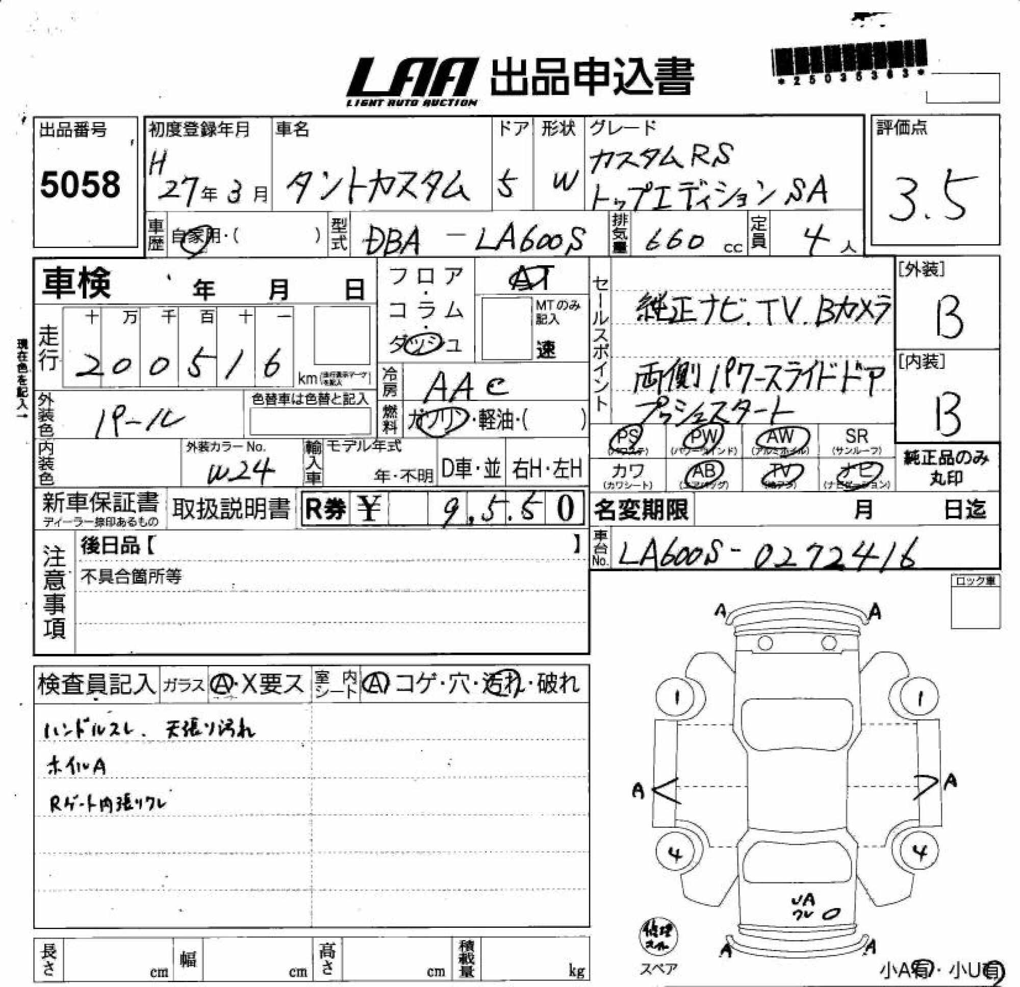 DAIHATSU TANTO
