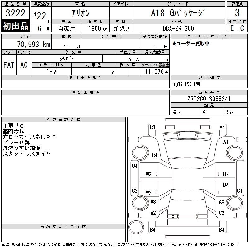 TOYOTA ALLION