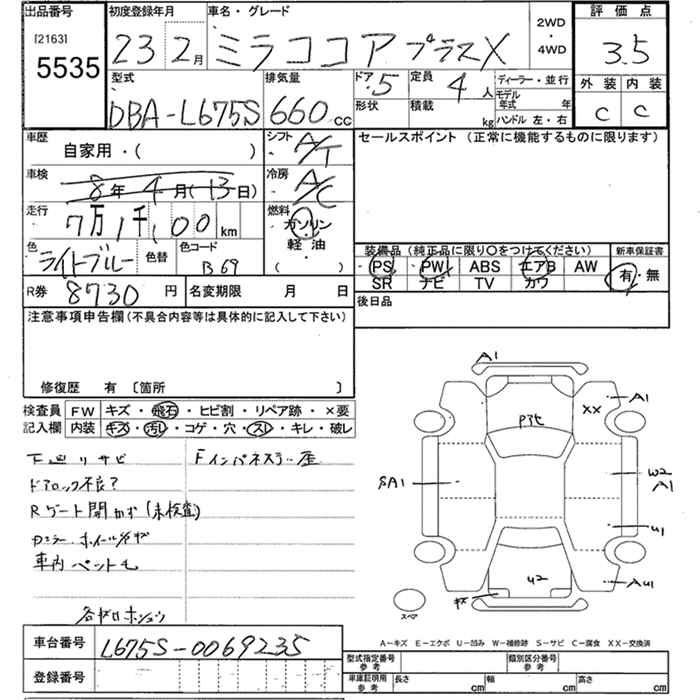 DAIHATSU MIRA COCOA