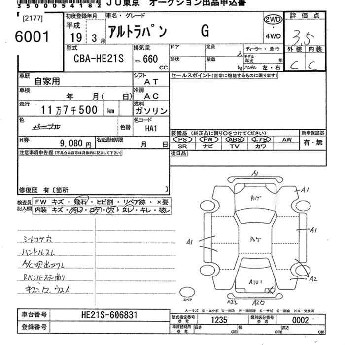 SUZUKI ALTO LAPIN