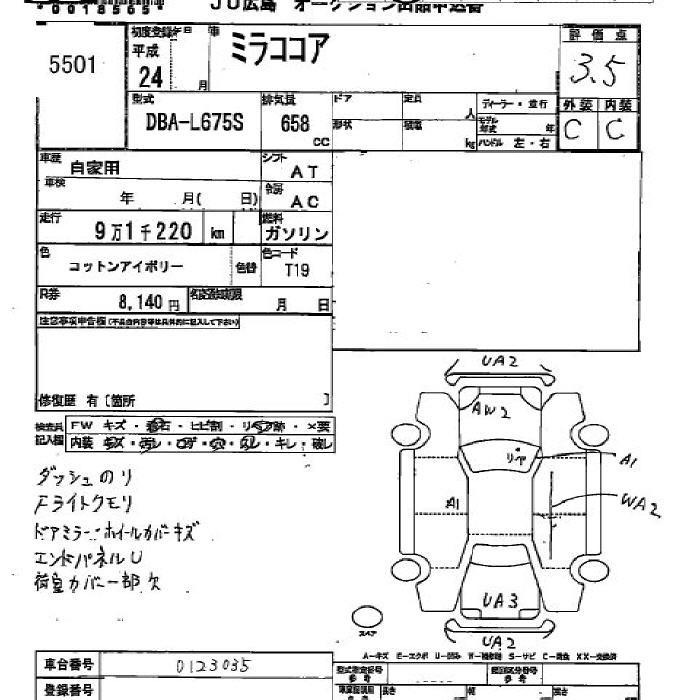 DAIHATSU MIRA COCOA
