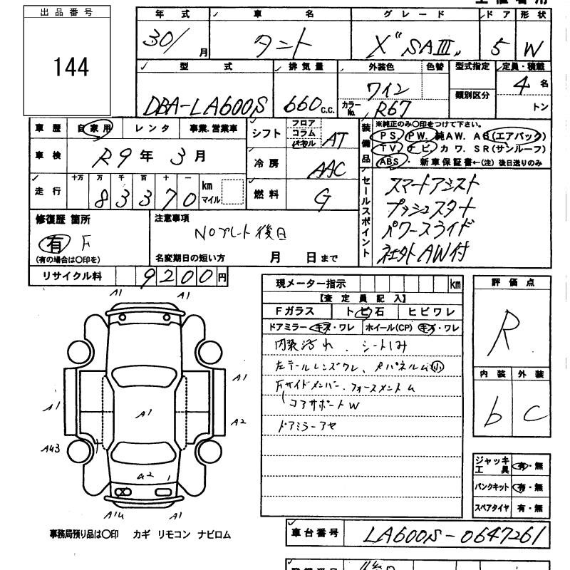 DAIHATSU TANTO