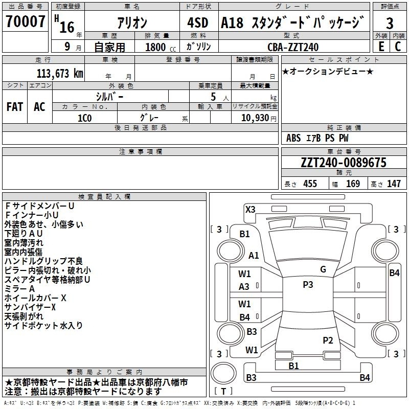 TOYOTA ALLION