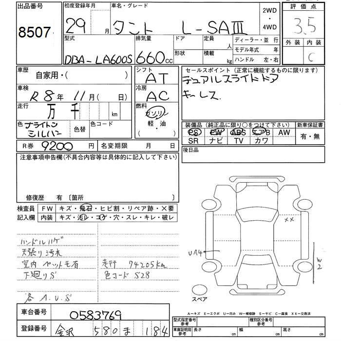 DAIHATSU TANTO