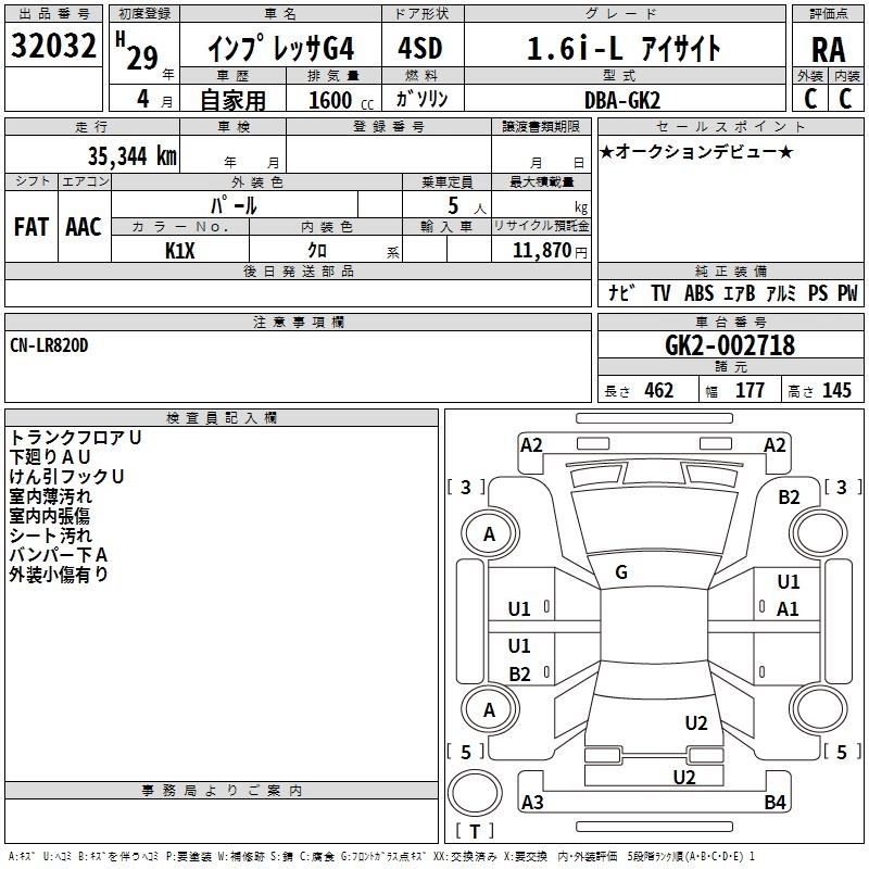 SUBARU IMPREZA