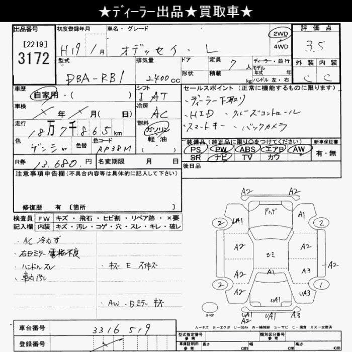 HONDA ODYSSEY
