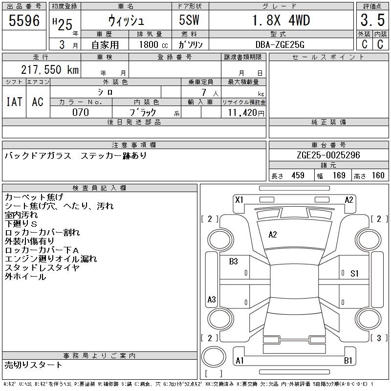 TOYOTA WISH