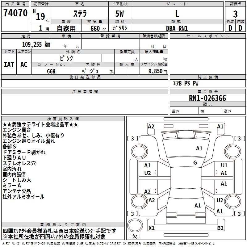 SUBARU STELLA