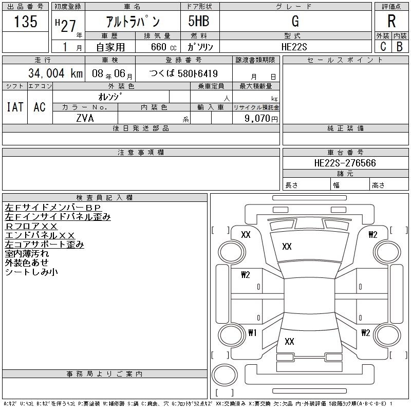 SUZUKI ALTO LAPIN
