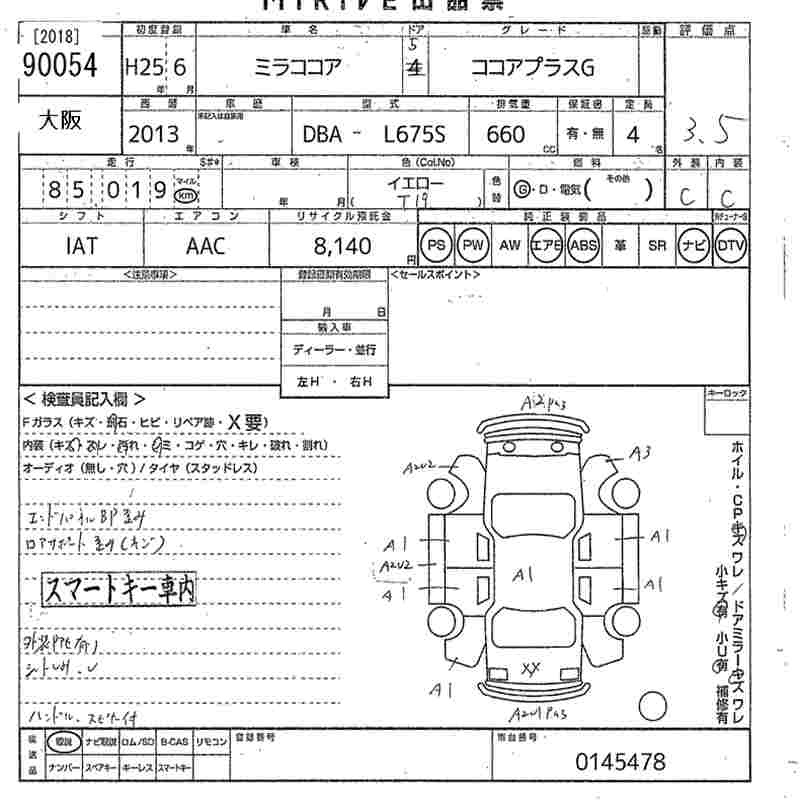DAIHATSU MIRA COCOA