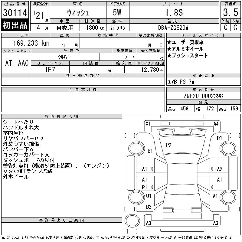 TOYOTA WISH