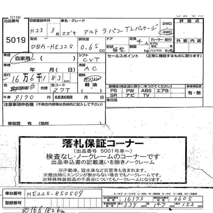 SUZUKI ALTO LAPIN