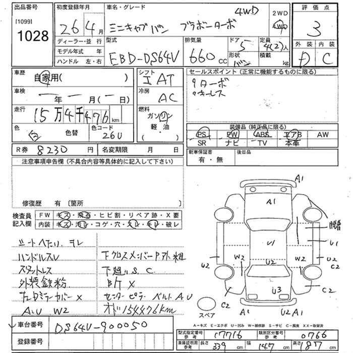 MITSUBISHI MINICAB