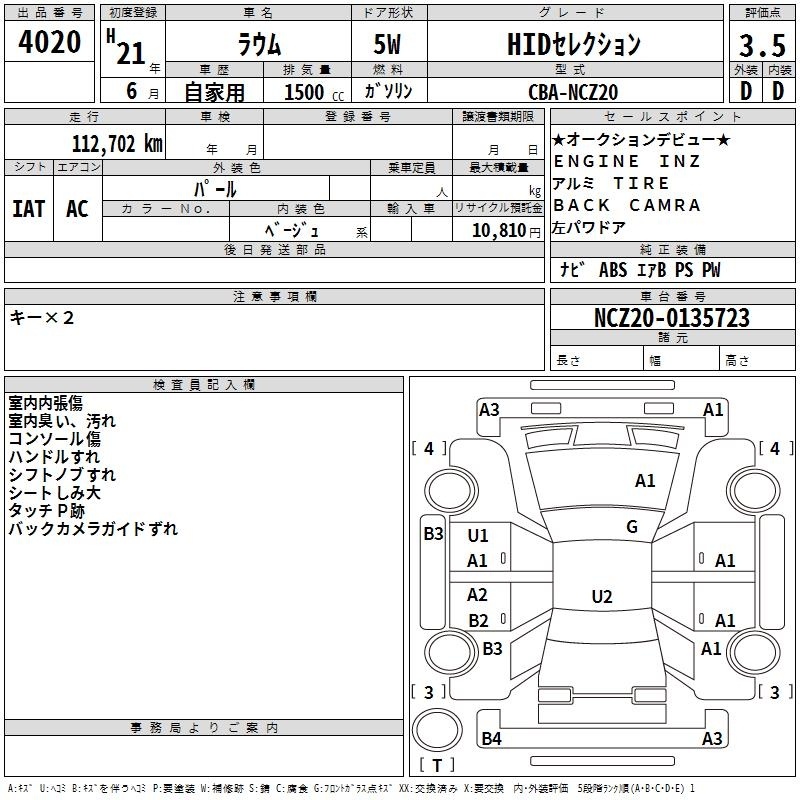 TOYOTA RAUM