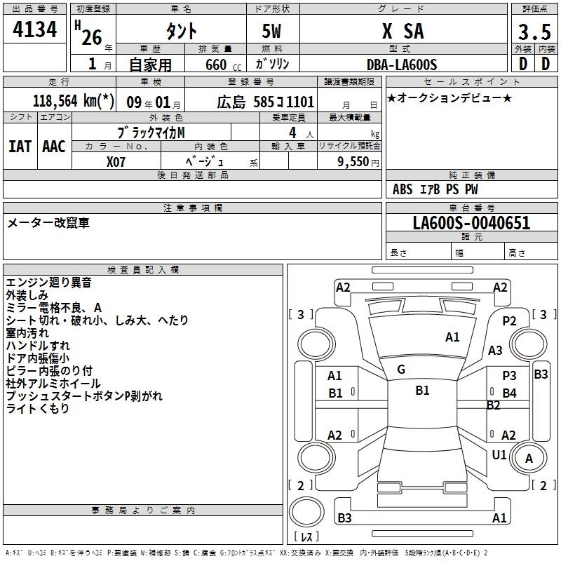 DAIHATSU TANTO