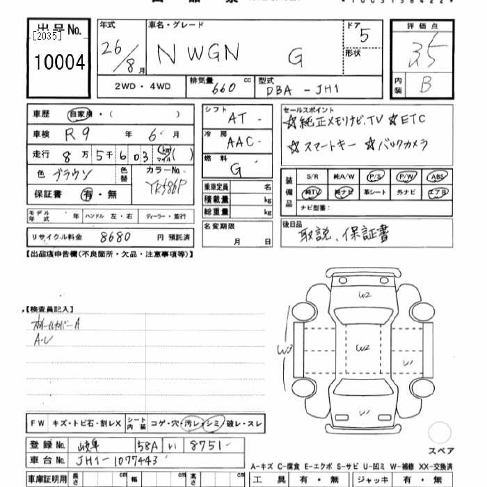 HONDA N-WGN