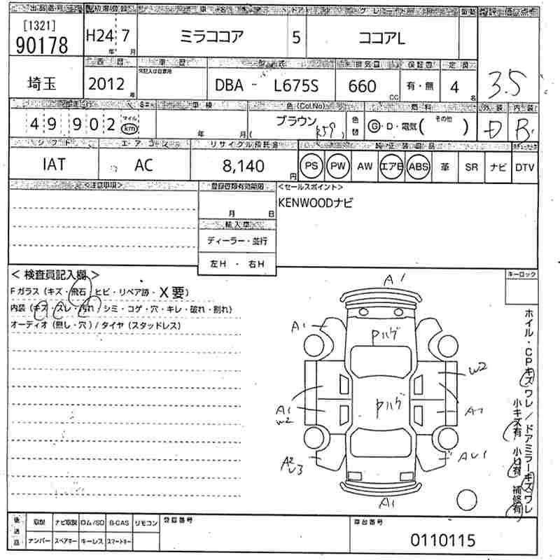DAIHATSU MIRA COCOA