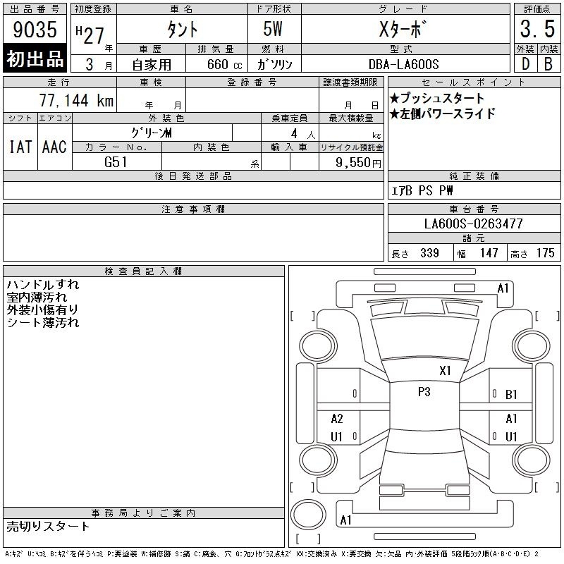 DAIHATSU TANTO