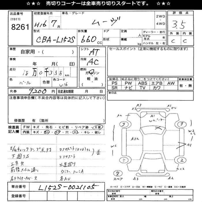 DAIHATSU MOVE