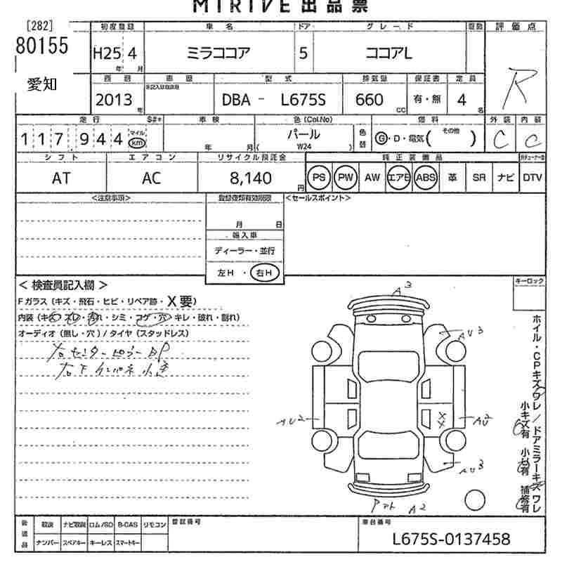 DAIHATSU MIRA COCOA