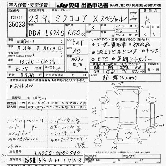 DAIHATSU MIRA COCOA