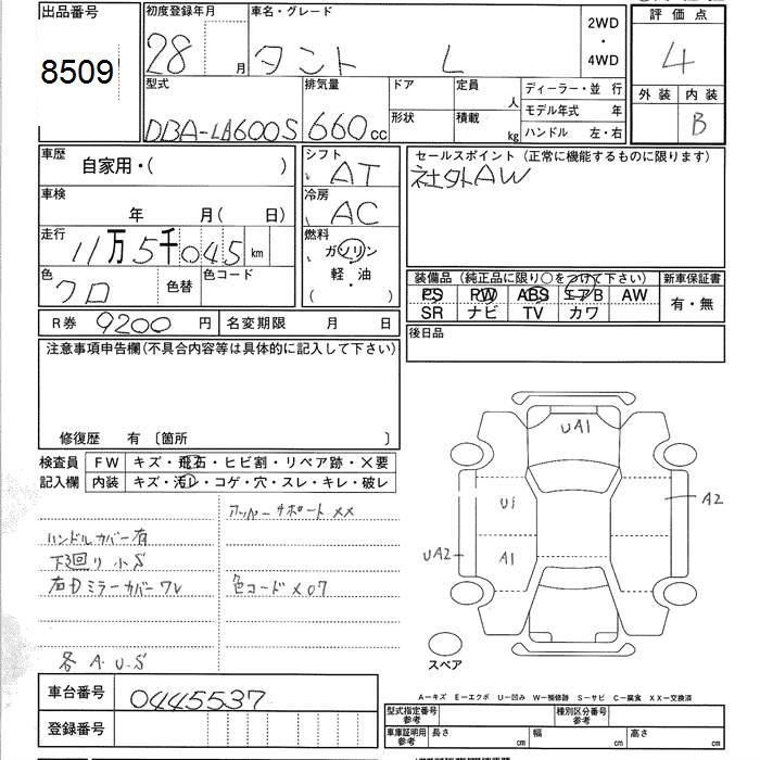 DAIHATSU TANTO