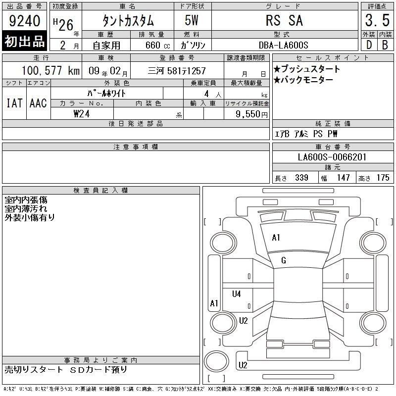 DAIHATSU TANTO