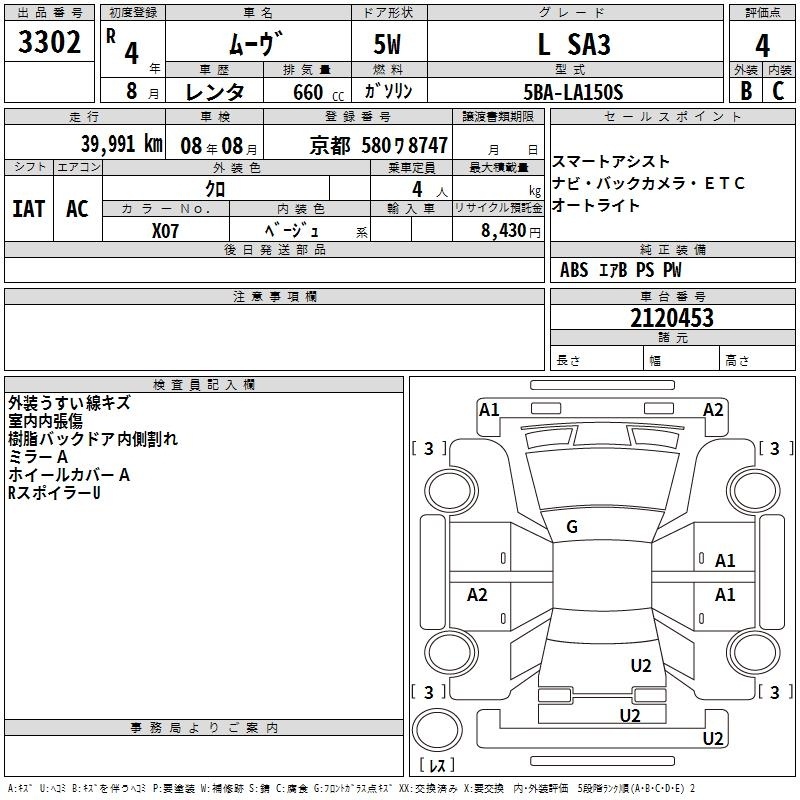 DAIHATSU MOVE