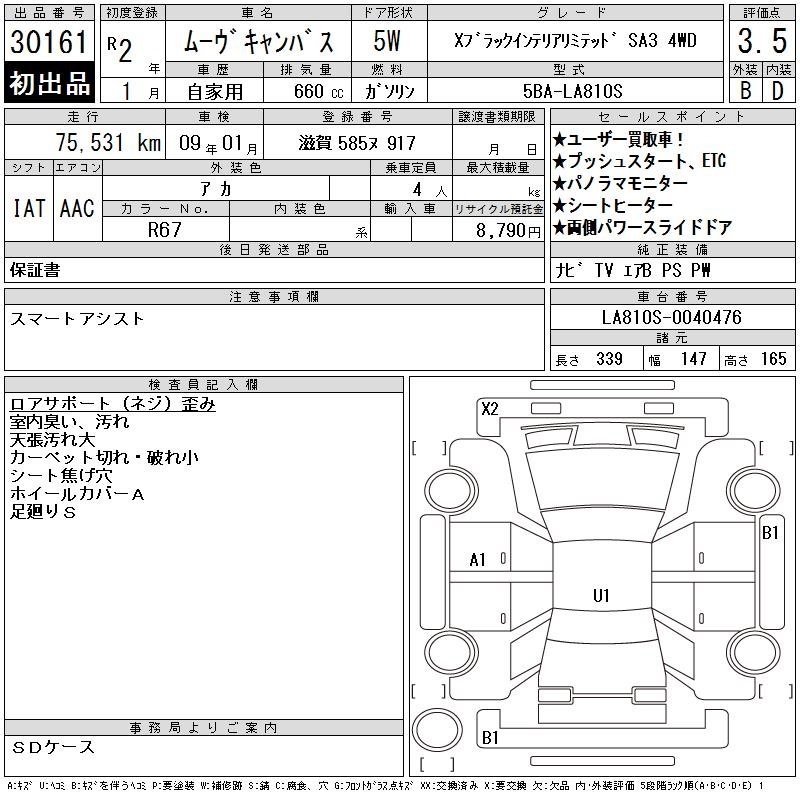 DAIHATSU MOVE CANBUS
