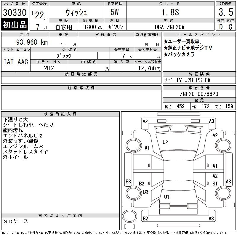 TOYOTA WISH