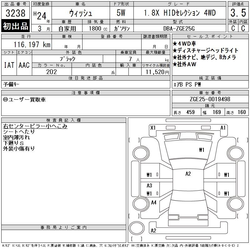 TOYOTA WISH