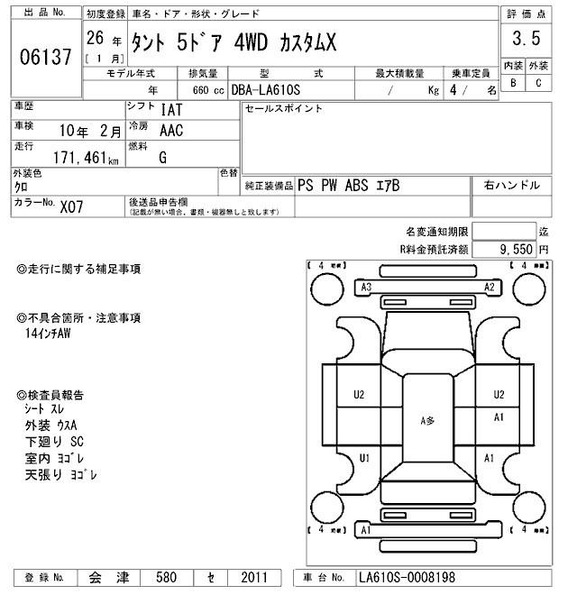 DAIHATSU TANTO