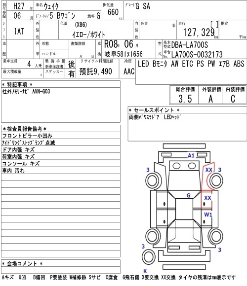 DAIHATSU WAKE