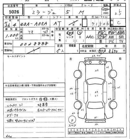 MITSUBISHI MIRAGE