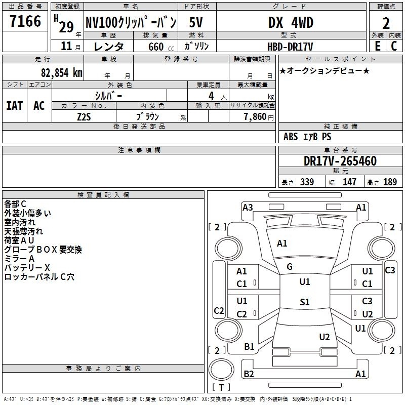 NISSAN NV100 CLIPPER