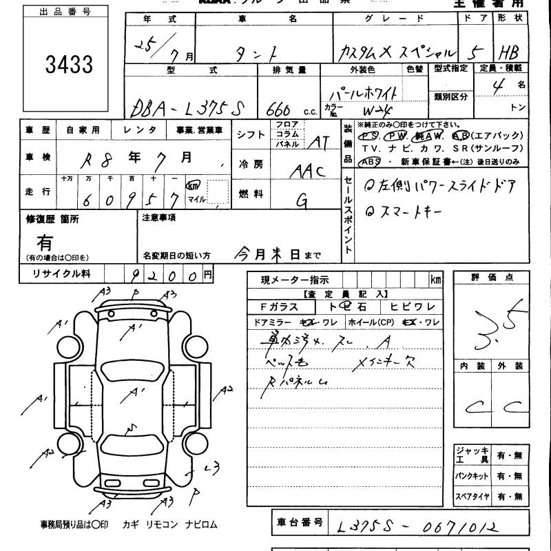DAIHATSU TANTO