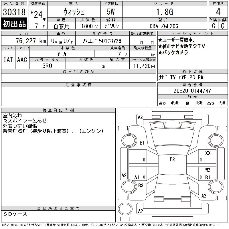TOYOTA WISH
