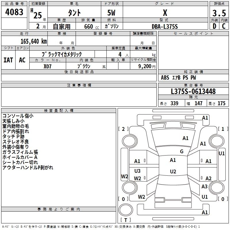 DAIHATSU TANTO